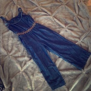 Girls Denim blue Jumper